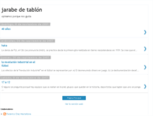 Tablet Screenshot of jarabedetablon.blogspot.com