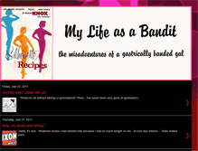 Tablet Screenshot of mylifeasabandit.blogspot.com