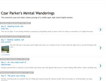 Tablet Screenshot of czarparker.blogspot.com