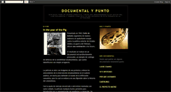 Desktop Screenshot of documentalypunto.blogspot.com