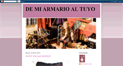 Desktop Screenshot of demiarmarioaltuyo.blogspot.com