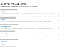 Tablet Screenshot of allthingsknitandcrochet.blogspot.com