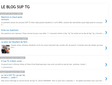 Tablet Screenshot of leblogsuptg.blogspot.com