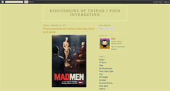 Desktop Screenshot of interestingdiscussions.blogspot.com