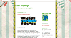 Desktop Screenshot of gilberthappenings.blogspot.com