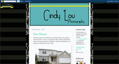 Desktop Screenshot of cindylouphoto.blogspot.com