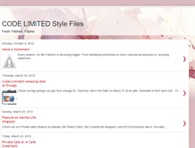 Tablet Screenshot of code-limited.blogspot.com