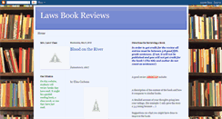 Desktop Screenshot of lawsbookreviews.blogspot.com