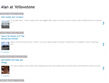 Tablet Screenshot of alanatyellowstone.blogspot.com