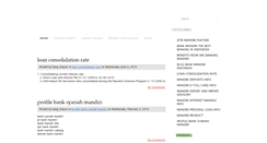 Desktop Screenshot of mandiriindonesia.blogspot.com