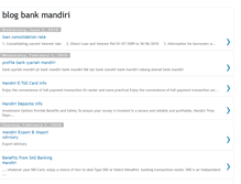 Tablet Screenshot of mandiriindonesia.blogspot.com