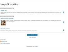 Tablet Screenshot of banyubiru-online.blogspot.com