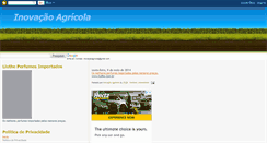 Desktop Screenshot of inovacaoagricola.blogspot.com