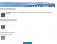 Tablet Screenshot of habitatdigital.blogspot.com