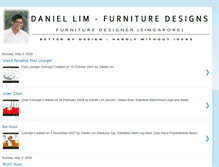 Tablet Screenshot of daniellim-furnituredesigns.blogspot.com