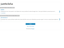 Tablet Screenshot of justthe3ofus.blogspot.com
