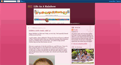 Desktop Screenshot of lifeasarainbow.blogspot.com