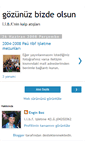 Mobile Screenshot of gozunuzbizdeolsun.blogspot.com