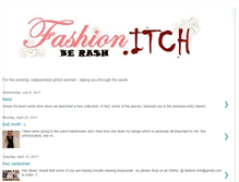 Tablet Screenshot of fashion-itch.blogspot.com