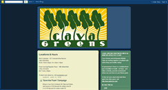 Desktop Screenshot of cavagreens.blogspot.com