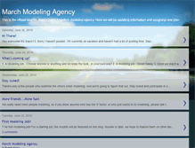 Tablet Screenshot of marchmodelingagency.blogspot.com