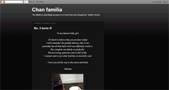 Desktop Screenshot of chanfamilia.blogspot.com