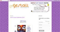 Desktop Screenshot of gestaltarttherapycentre.blogspot.com