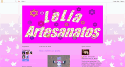 Desktop Screenshot of leliaartesanatos.blogspot.com