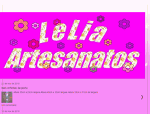 Tablet Screenshot of leliaartesanatos.blogspot.com