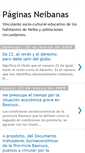Mobile Screenshot of paginasneibanas.blogspot.com