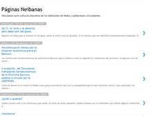 Tablet Screenshot of paginasneibanas.blogspot.com