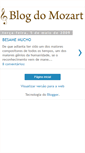 Mobile Screenshot of blogdomozart09.blogspot.com