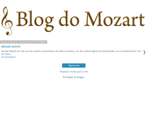 Tablet Screenshot of blogdomozart09.blogspot.com
