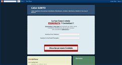 Desktop Screenshot of casa-subito.blogspot.com