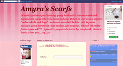 Desktop Screenshot of amyrascarfs.blogspot.com