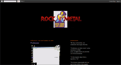 Desktop Screenshot of mundodelrockmetal.blogspot.com