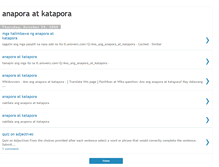 Tablet Screenshot of anaporaatkatapora.blogspot.com