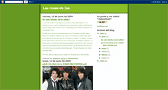 Desktop Screenshot of lascosasdeisa.blogspot.com