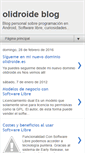 Mobile Screenshot of olidroide.blogspot.com