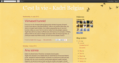 Desktop Screenshot of kadribelgias.blogspot.com