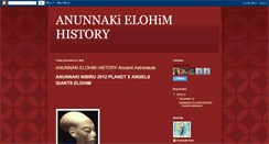 Desktop Screenshot of anunnakihero.blogspot.com