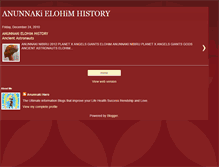 Tablet Screenshot of anunnakihero.blogspot.com