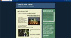 Desktop Screenshot of andanzaseneuropa.blogspot.com