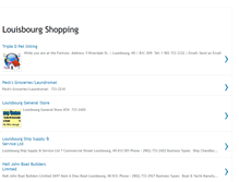 Tablet Screenshot of louisbourgshopping.blogspot.com