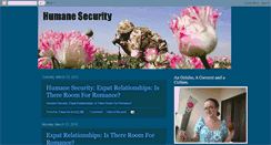 Desktop Screenshot of humanesecurity.blogspot.com