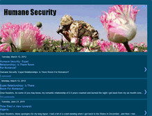 Tablet Screenshot of humanesecurity.blogspot.com