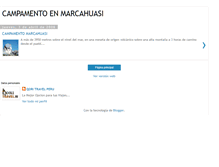 Tablet Screenshot of campamentomarcahuasi.blogspot.com