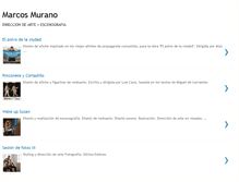 Tablet Screenshot of marcosmurano.blogspot.com