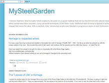 Tablet Screenshot of mysteelgarden.blogspot.com
