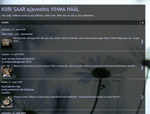 Tablet Screenshot of kiirisaar.blogspot.com